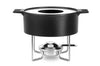 Service à fondue en fonte Mono anti-éclaboussures