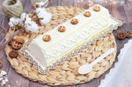 Kit moule à bûche glacée tricot Scrapcooking + support et boîte de transport
