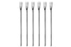 Set de 6 fourchettes à fondue au fromage Mono A acier inox
