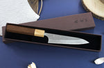Couteau universel japonais artisanal Yoshimi Kato AS Nashiji 12cm
