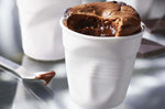 Tasse Revol Espresso Froissé 8cl en porcelaine blanche