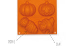 Moule à gâteau silicone Halloween Scrapcooking - 4 motifs