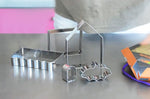 Coffret cadeau 5 découpoirs inox Scrapcooking Halloween Horror House + recette