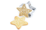 Emporte pièce Scrapcooking avec embosseur bois - Plusieurs formes Noël - Etoile