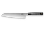 Couteau de chef kiritsuke Xin XinCare acier inoxydable 21cm manche noir