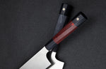Couteau de chef kiritsuke Xin XinCare acier inoxydable 21cm manche noir