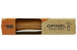 Couteau Opinel Tradition Luxe N°6 lame 7cm manche en bois d'olivier