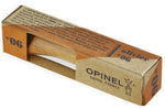 Couteau Opinel Tradition Luxe N°6 lame 7cm manche en bois d'olivier