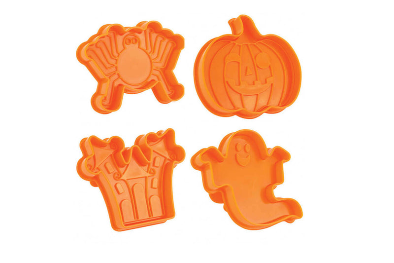 Kit de 4 découpoirs éjecteurs Scrapcooking Halloween