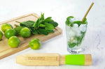 Pilon doseur Cookut We Are Mojito 4 en 1 en bois 28cm