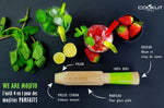 Pilon doseur Cookut We Are Mojito 4 en 1 en bois 28cm
