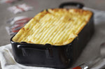 Plat rectangulaire Revol Belle Cuisine 34x25cm en porcelaine noire effet fonte