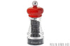 Moulin universel De Buyer Hip Hop laqué rouge 11cm mécanisme céramique