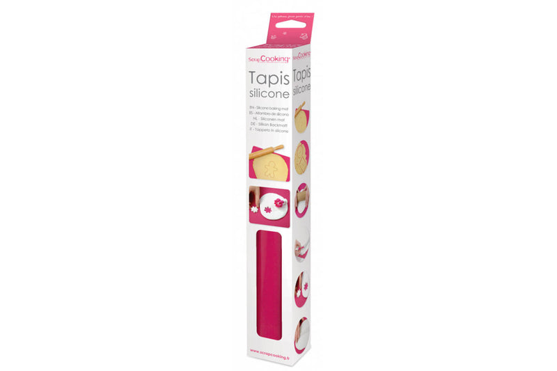 Tapis en silicone Scrapcooking pour pâte à sucre