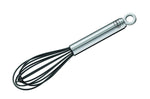 Fouet Rösle en acier inoxydable et silicone - 22 cm