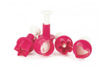 Kit de 5 découpoirs éjecteurs Scrapcooking pour pâte à sucre