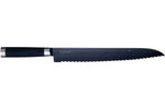 Couteau à pain Kai Michel Bras n°9 28,5cm acier inox SG2 + fourreau en bois