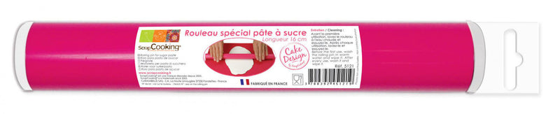 Rouleau pour pâte à sucre Scrapcooking 16cm