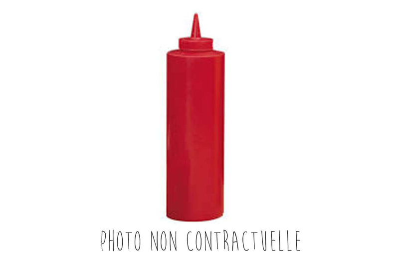 Flacon verseur souple 72cl - Rouge