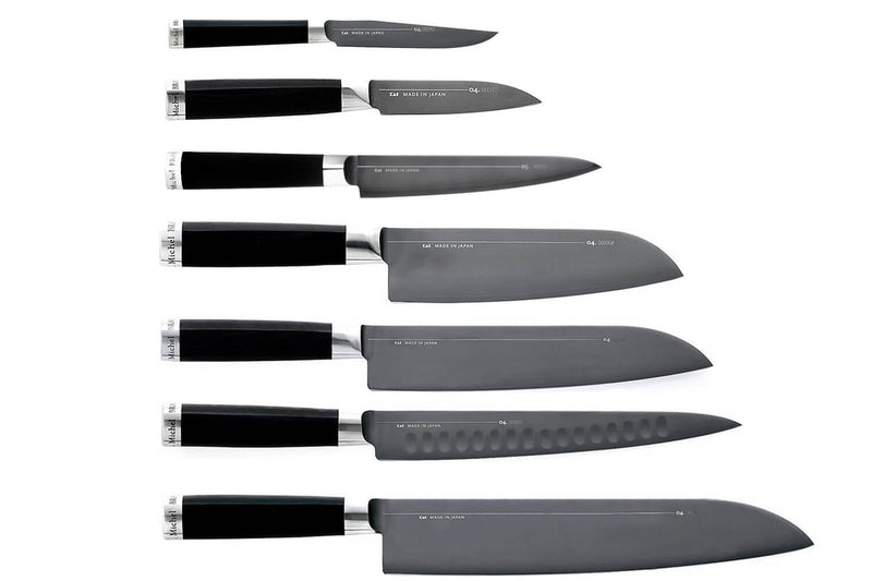 Coffret cadeau 7 couteaux Kai Michel Bras n°1 à 7 acier inox SG2