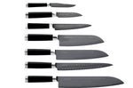 Coffret cadeau 7 couteaux Kai Michel Bras n°1 à 7 acier inox SG2