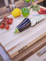 Planche à découper Boos Blocks Chef lite double-face en bois d'érable 51x38cm