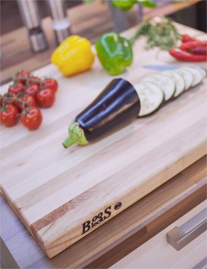 Planche à découper Boos Blocks Chef lite double-face en bois d'érable 51x38cm