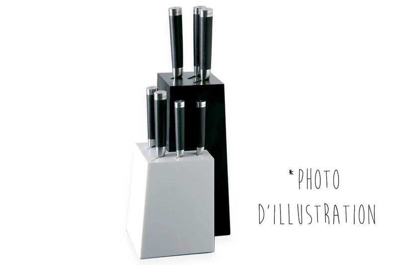 Bloc vide Kai Michel Bras type L corian blanc et noir
