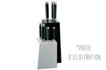 Bloc vide Kai Michel Bras type L corian blanc et noir