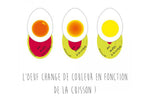 Minuteur à œuf Cuisy - 3 niveaux de cuisson