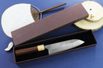 Couteau santoku japonais artisanal Yoshimi Kato AS Nashiji 17cm