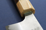 Couteau santoku japonais artisanal Yoshimi Kato AS Nashiji 17cm