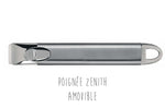 Set de 3 casseroles Cristel Casteline Amovible en inox 16 à 20cm - Poignée Zenith incluse