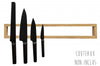 Barre aimantée artisanale Clap Design en chêne 57cm