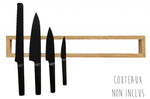 Barre aimantée artisanale Clap Design en chêne 57cm