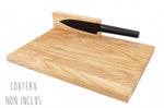 Planche à découper artisanale en bois de chêne Clap Design multifonction 32x20x2cm