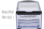 Râpe à réservoir Westmark Technicus Quadro 4 grilles