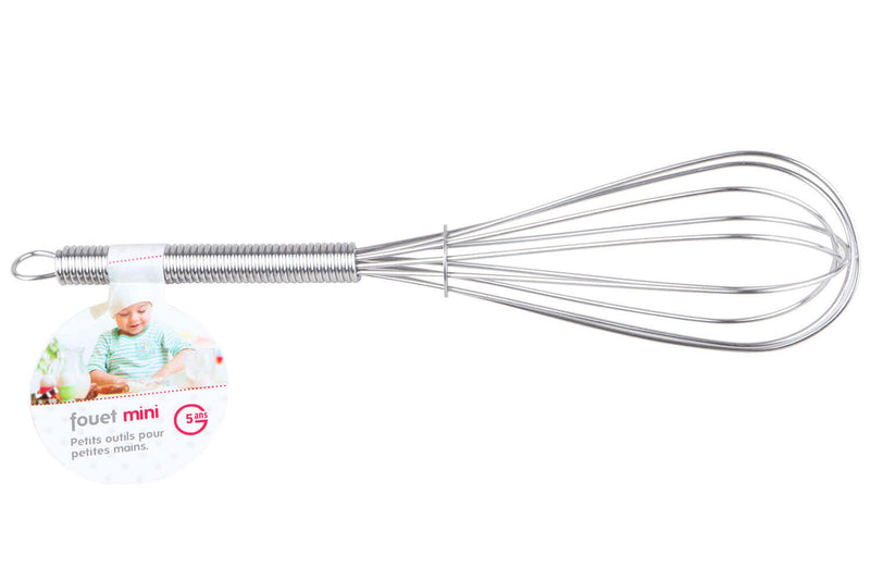 Fouet de cuisine pour enfant 15cm en inox