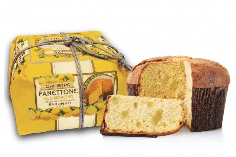 Panettone Chiostro Di Saronno limoncello 750g haut de gamme - Fabrication italienne artisanale