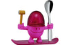 Coquetier enfant WMF McEgg rose avec cuillère