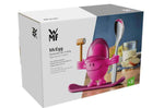 Coquetier enfant WMF McEgg rose avec cuillère