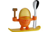 Coquetier enfant WMF McEgg orange avec cuillère