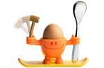 Coquetier enfant WMF McEgg orange avec cuillère
