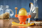 Coquetier enfant WMF McEgg orange avec cuillère