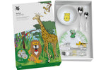 Coffret repas enfant WMF Safari 6 pièces acier inox 18/10 et porcelaine