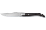 Coffret bois 6 couteaux à steak Comas ACR Noir acier inox 13/0
