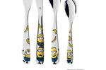 Coffret repas enfants WMF Les Minions acier inox 18/10 et porcelaine