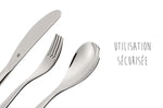 Coffret repas enfants WMF Les Minions acier inox 18/10 et porcelaine