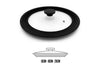 Couvercle universel Beka en verre avec bord silicone - 16-20cm