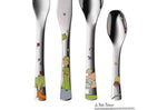 Couverts enfant 4 pièces WMF Le Petit Prince en acier inox 18/10 Cromargan